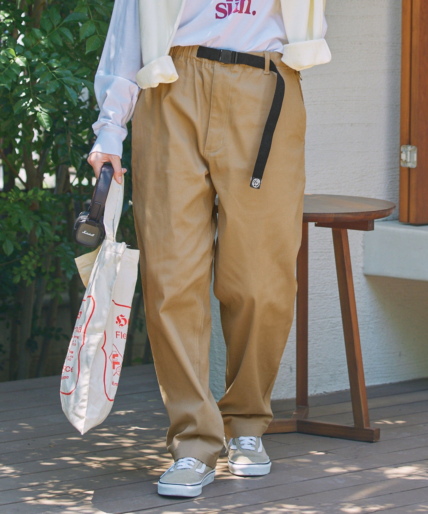 THE CRAFT CREW PRODUCTS / 彈性 錐形 長褲