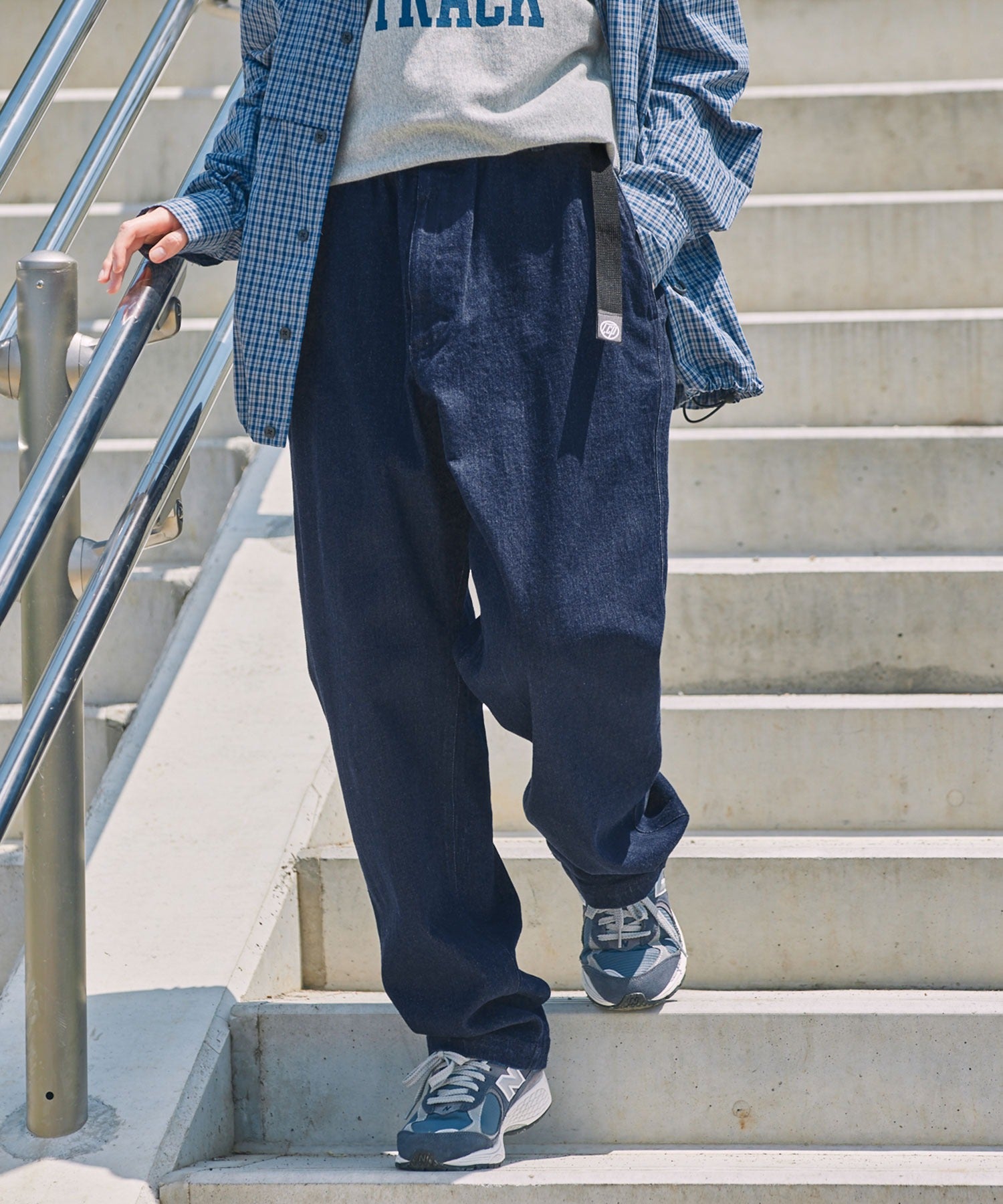 THE CRAFT CREW PRODUCTS / 彈性 錐形 長褲