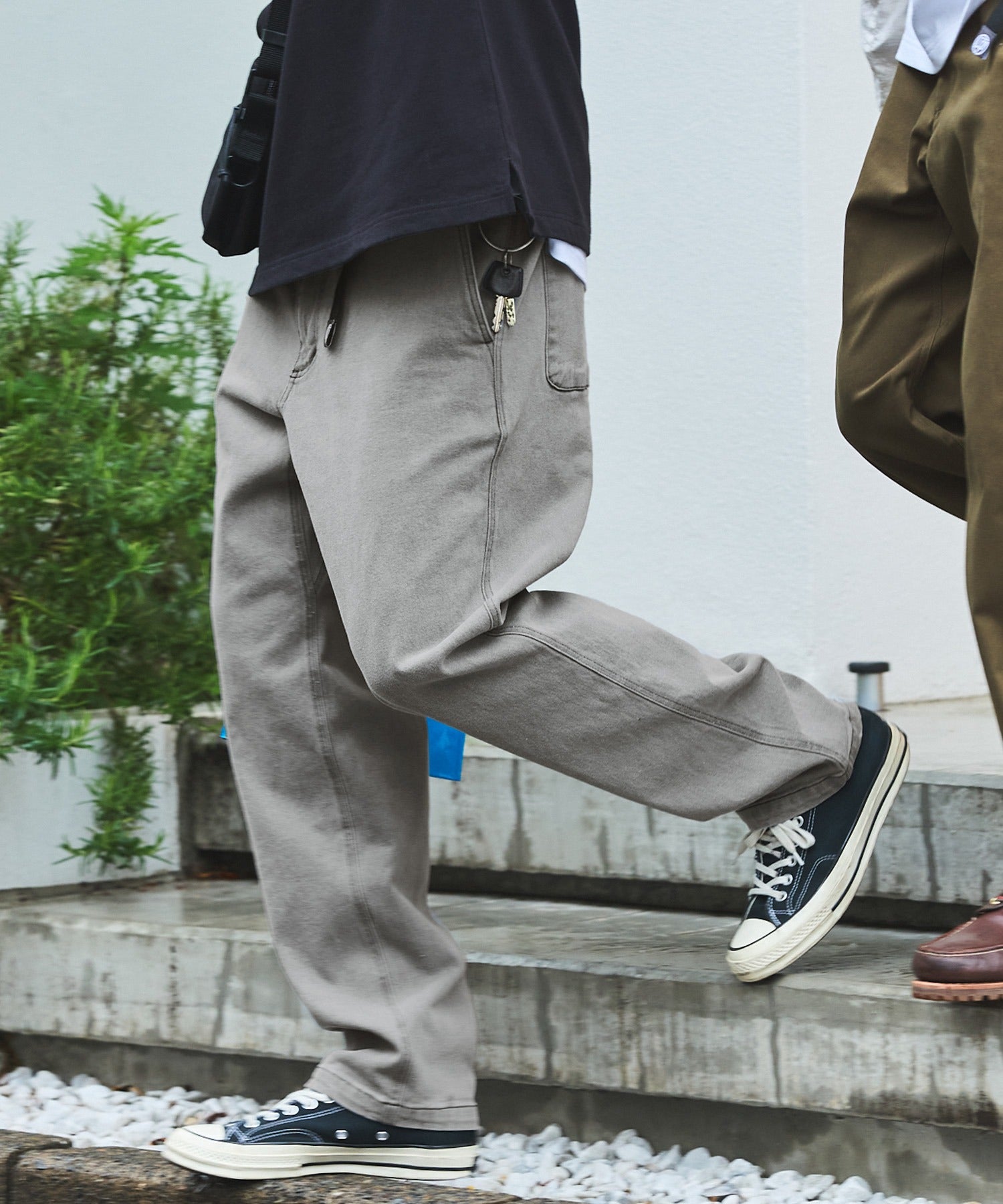 THE CRAFT CREW PRODUCTS / 彈性 錐形 長褲