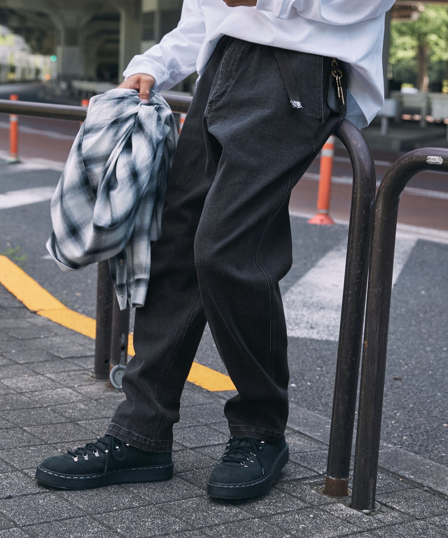 THE CRAFT CREW PRODUCTS / 彈性 錐形 長褲