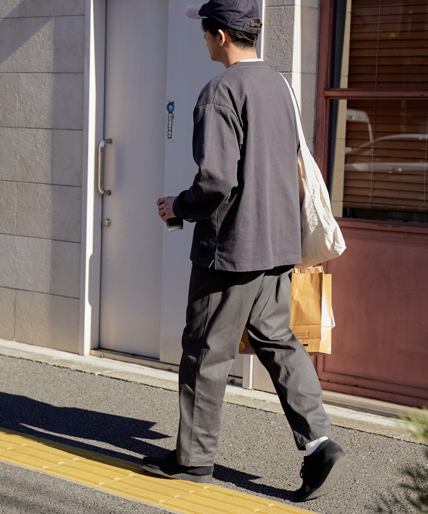 THE CRAFT CREW PRODUCTS / 彈性 錐形 長褲