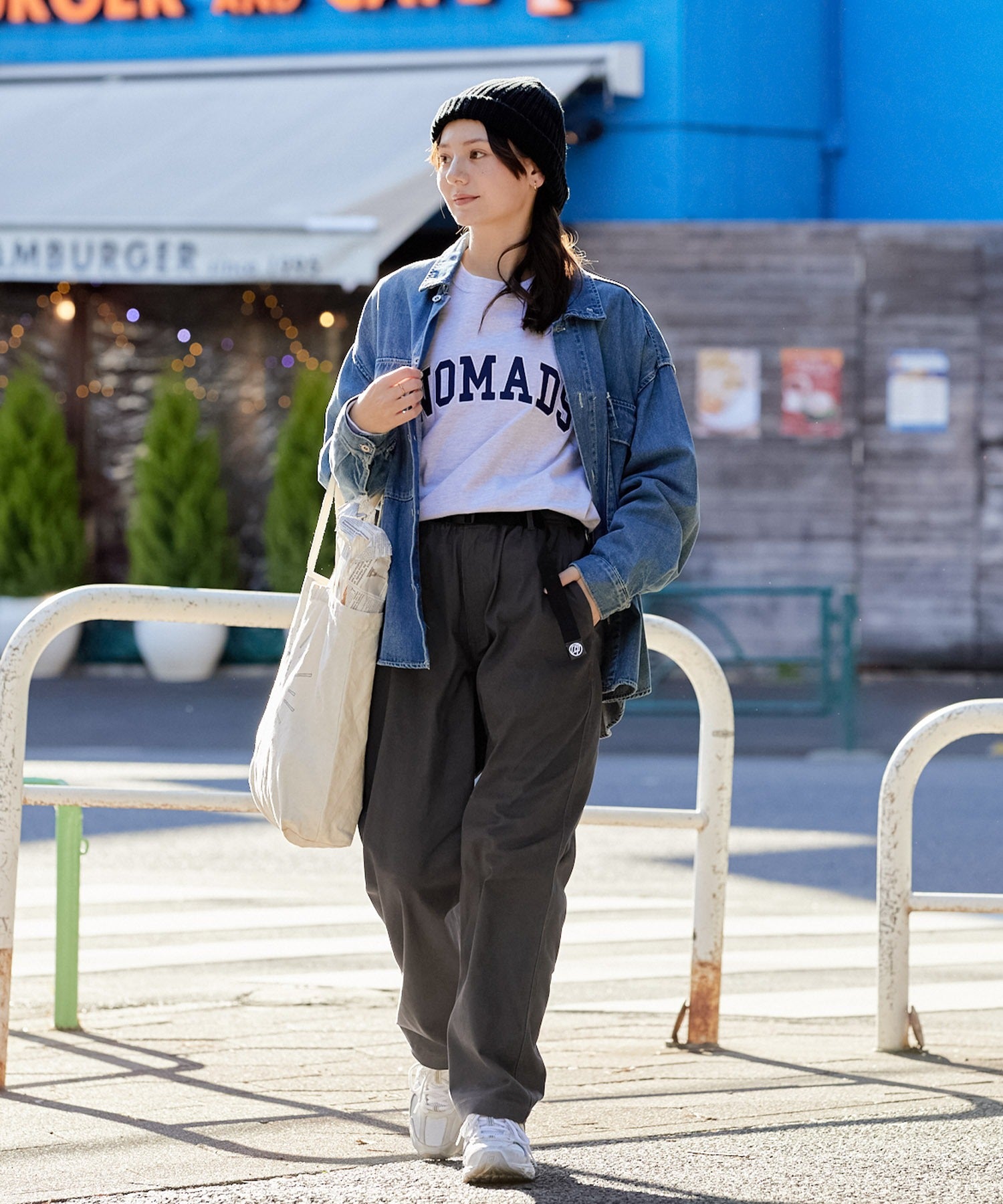 THE CRAFT CREW PRODUCTS / 彈性 錐形 長褲