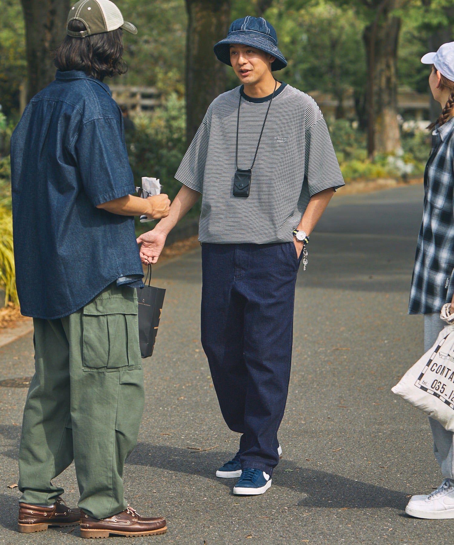 THE CRAFT CREW PRODUCTS / 彈性 錐形 長褲