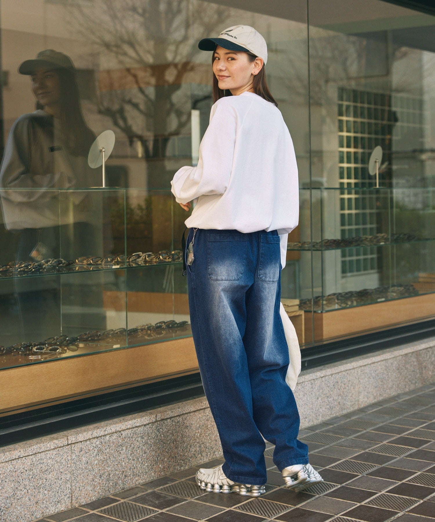 THE CRAFT CREW PRODUCTS / 彈性 錐形 長褲