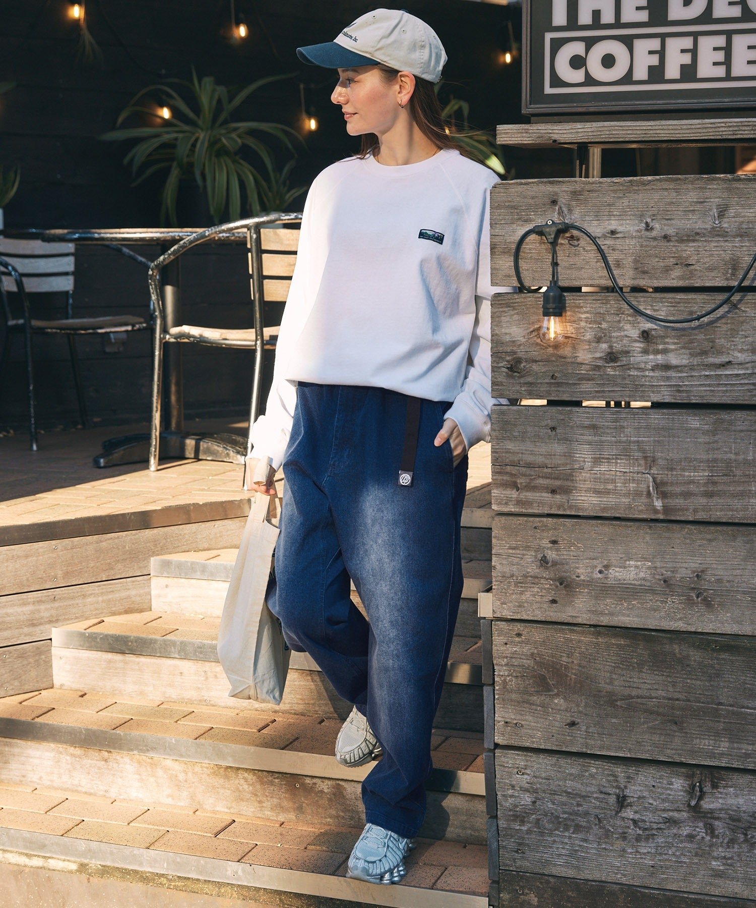 THE CRAFT CREW PRODUCTS / 彈性 錐形 長褲