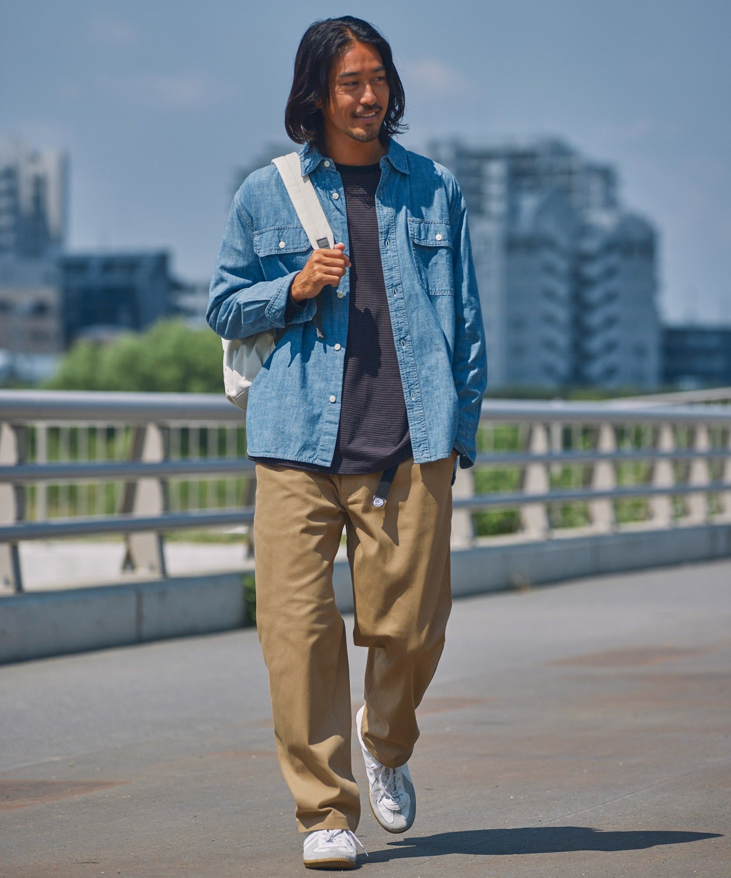 THE CRAFT CREW PRODUCTS / 彈性 錐形 長褲