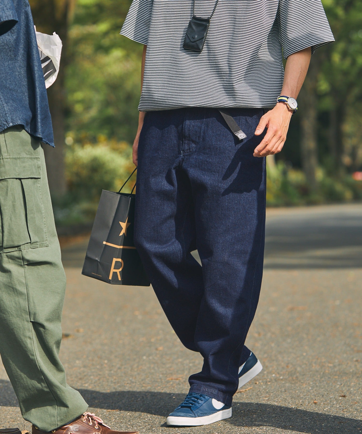 THE CRAFT CREW PRODUCTS / 彈性 錐形 長褲