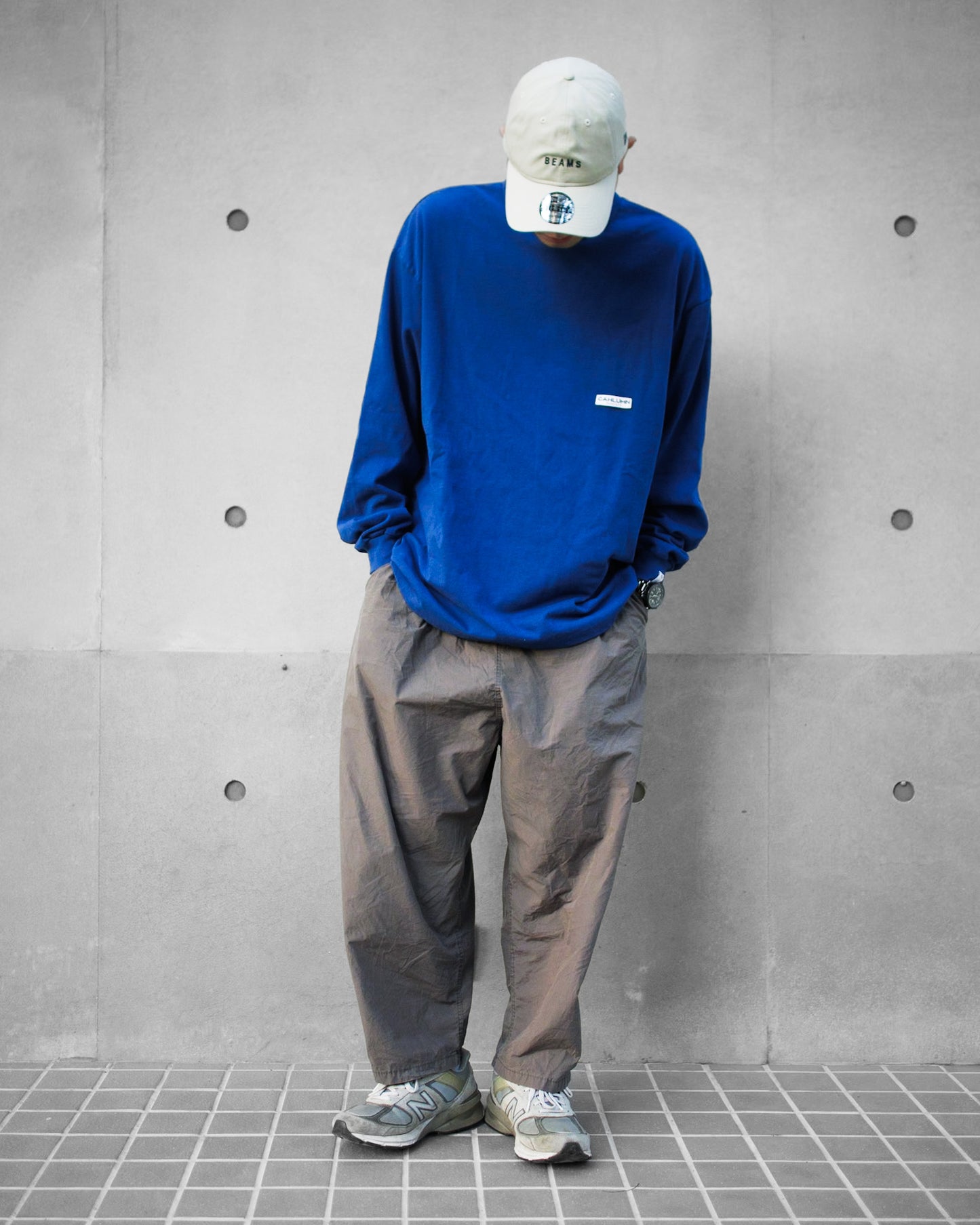 CAHLUMN  Heavy Weight Jersey Long Sleeve Tee / 重磅長袖T恤