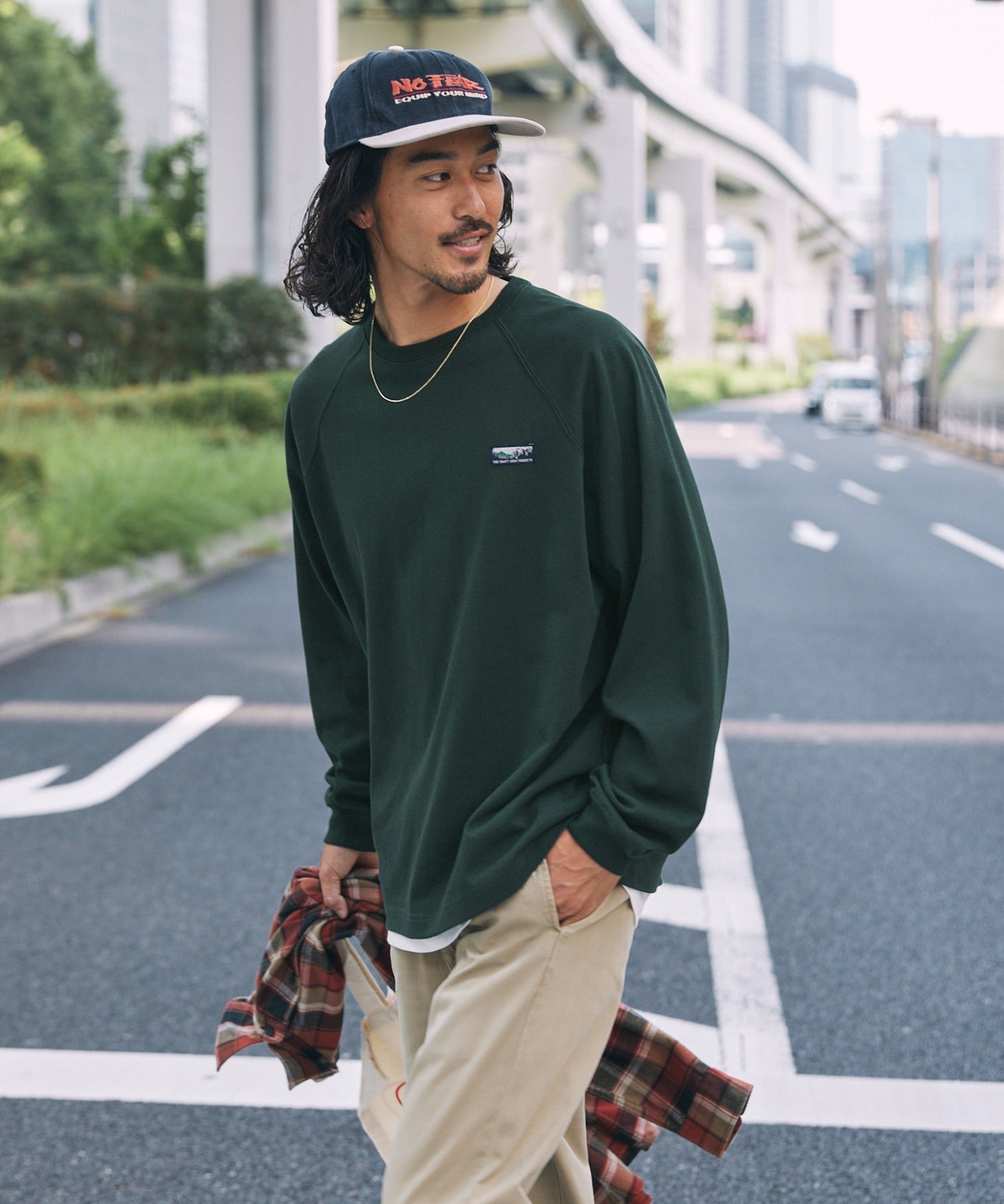 THE CRAFT CREW PRODUCTS / 重磅 機能抗菌 長袖T恤