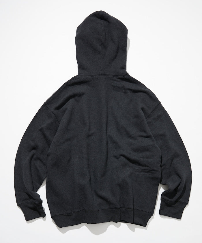 CAHLUMN Merino Wool＋Cotton Loop Back Sweat Hoodie / 美利諾羊毛 連帽衫