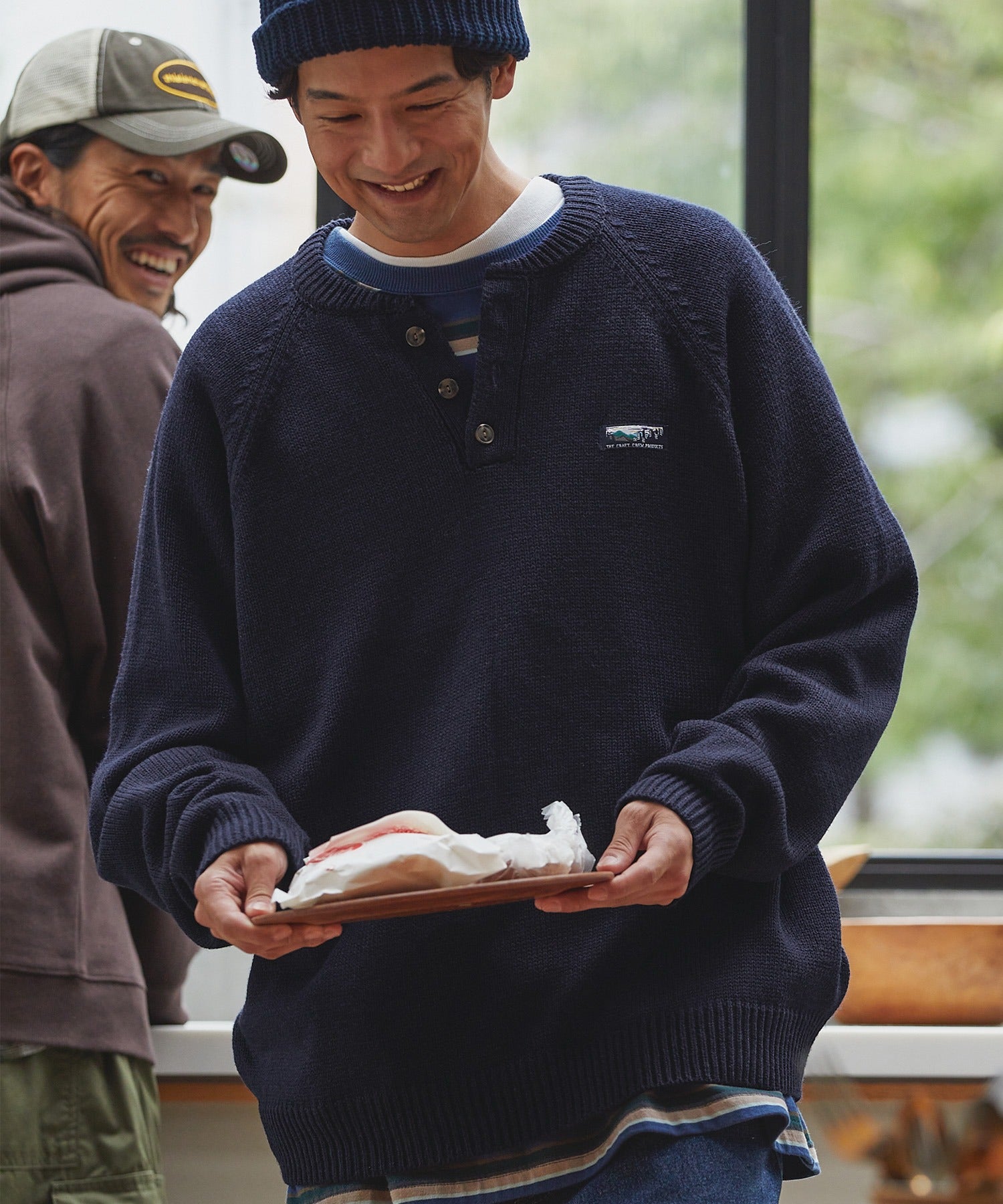 THE CRAFT CREW PRODUCTS / 抗毛球 羅紋針織衫