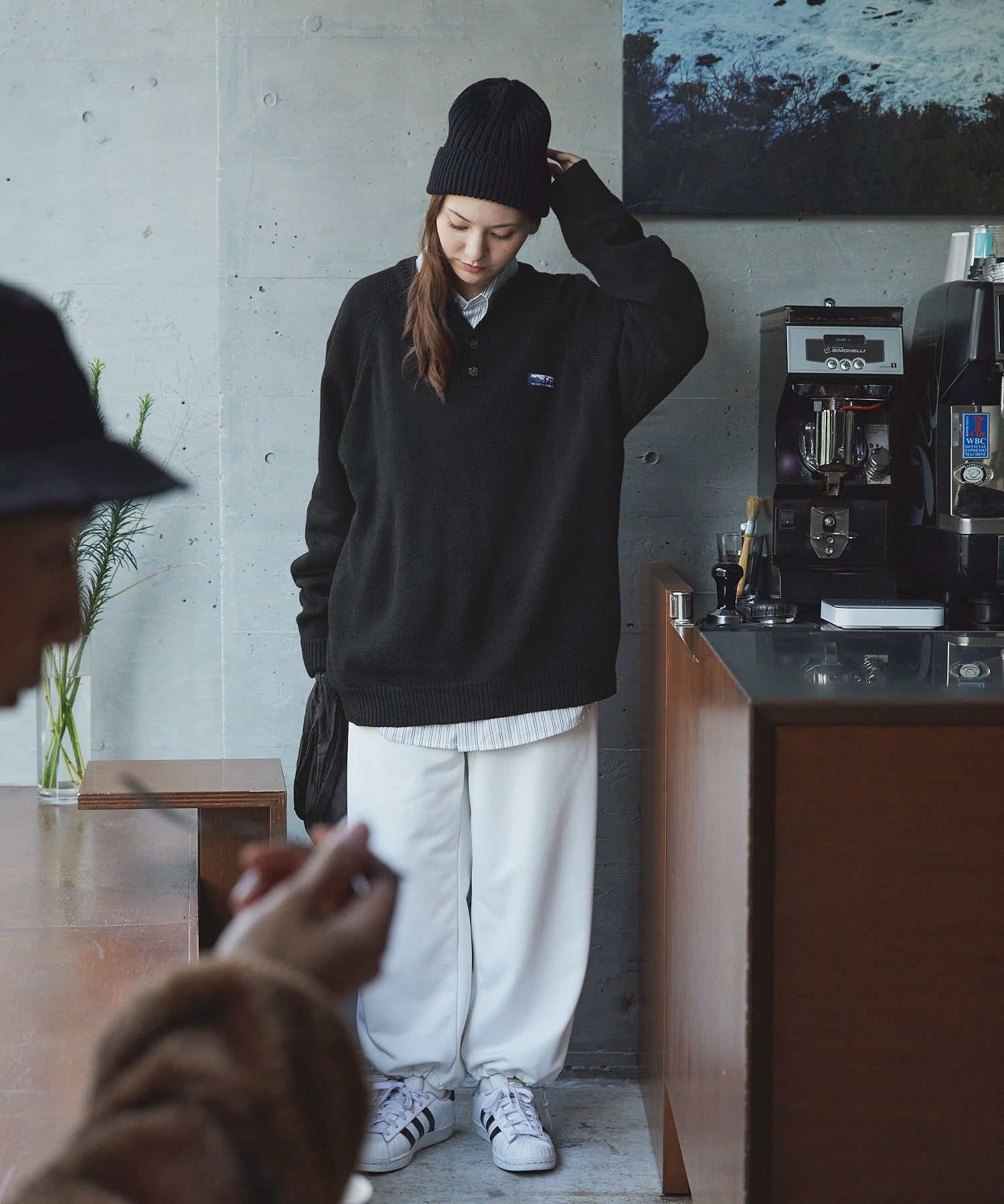 THE CRAFT CREW PRODUCTS / 抗毛球 羅紋針織衫