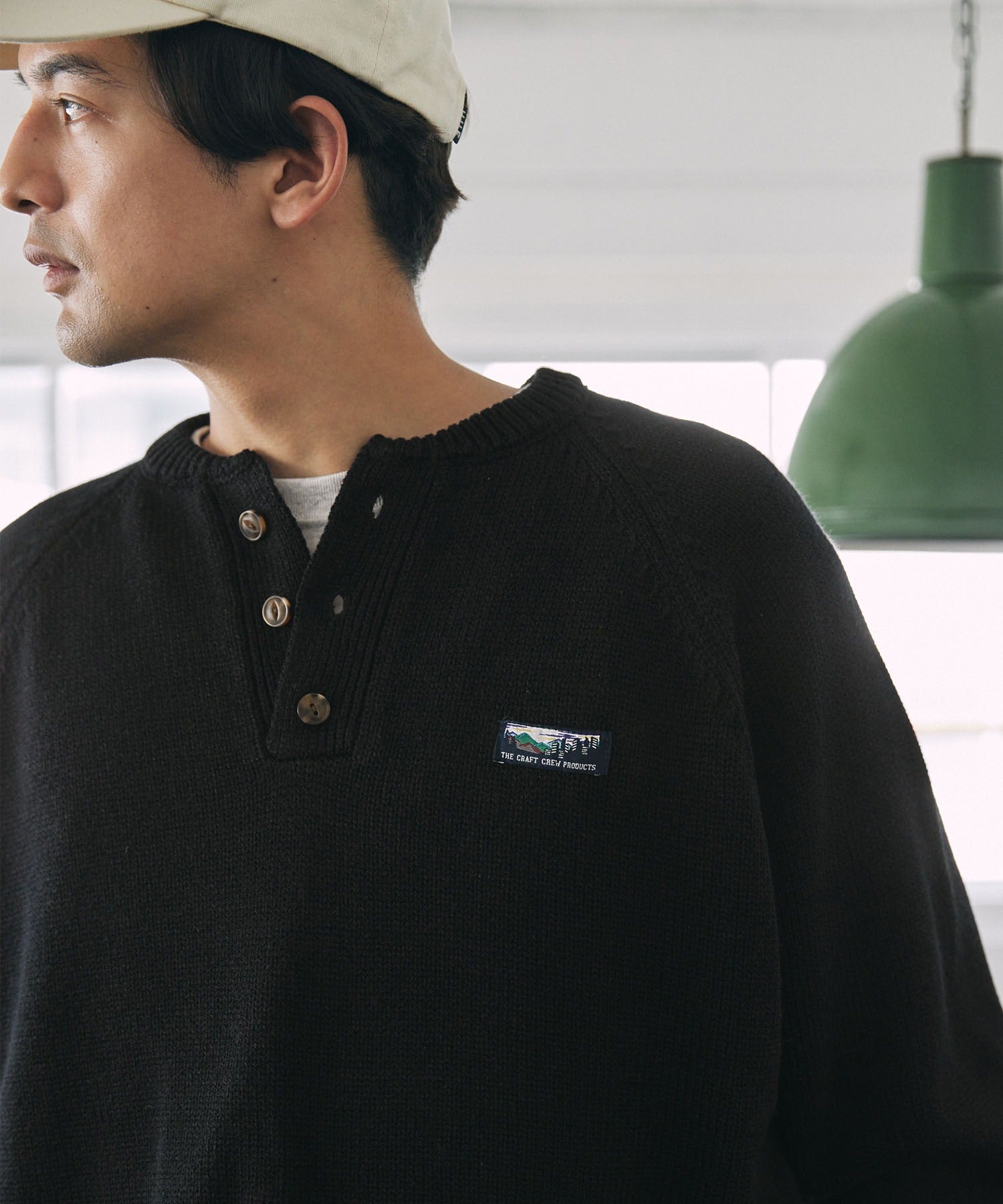 THE CRAFT CREW PRODUCTS / 抗毛球 羅紋針織衫