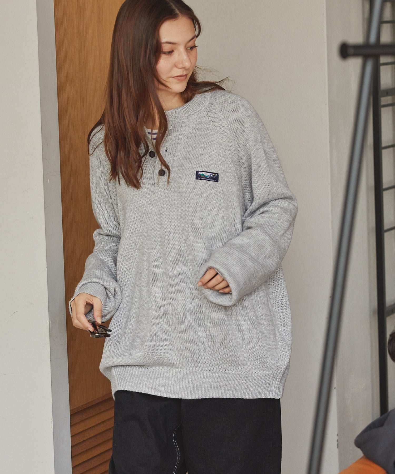 THE CRAFT CREW PRODUCTS / 抗毛球 羅紋針織衫