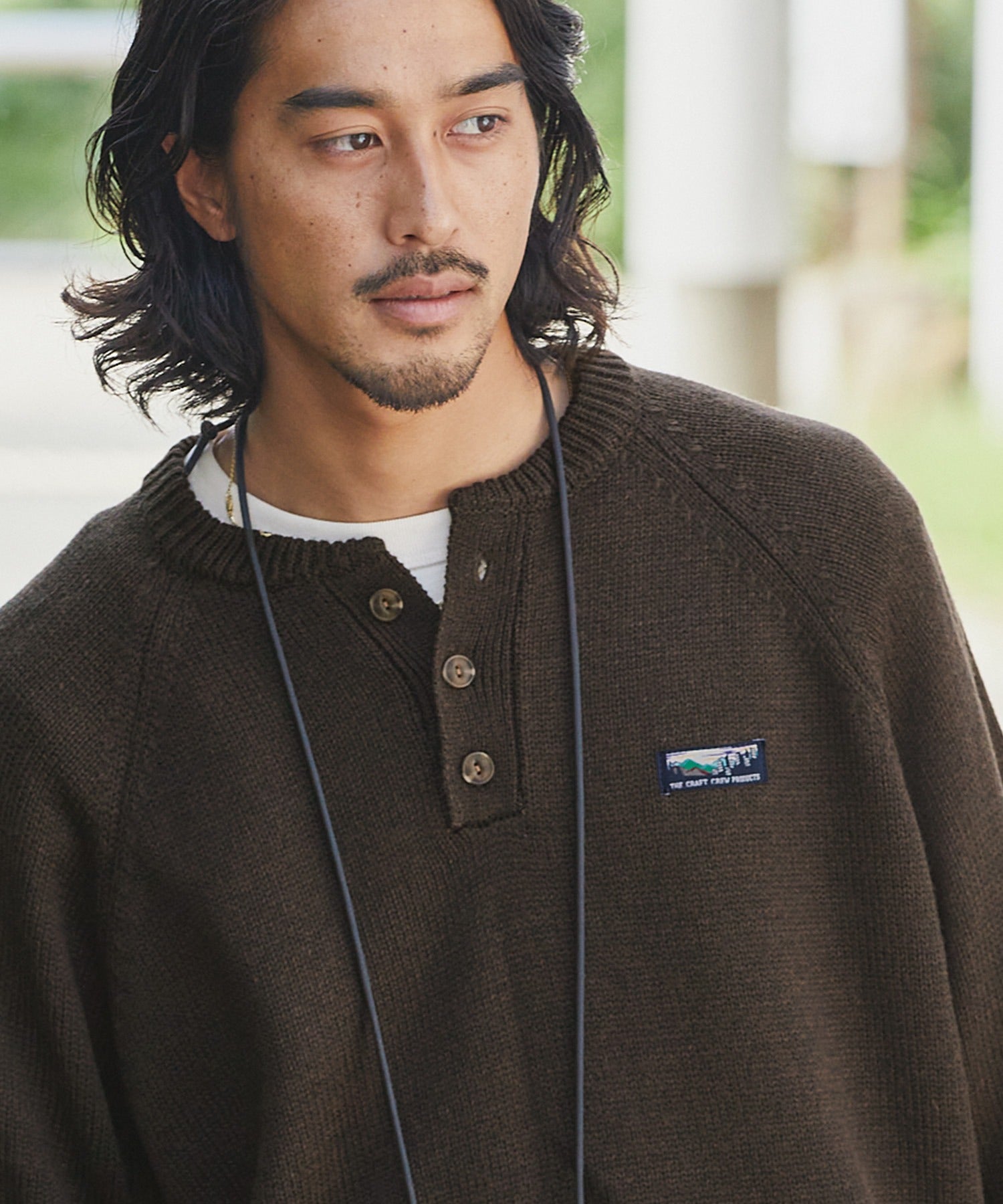 THE CRAFT CREW PRODUCTS / 抗毛球 羅紋針織衫