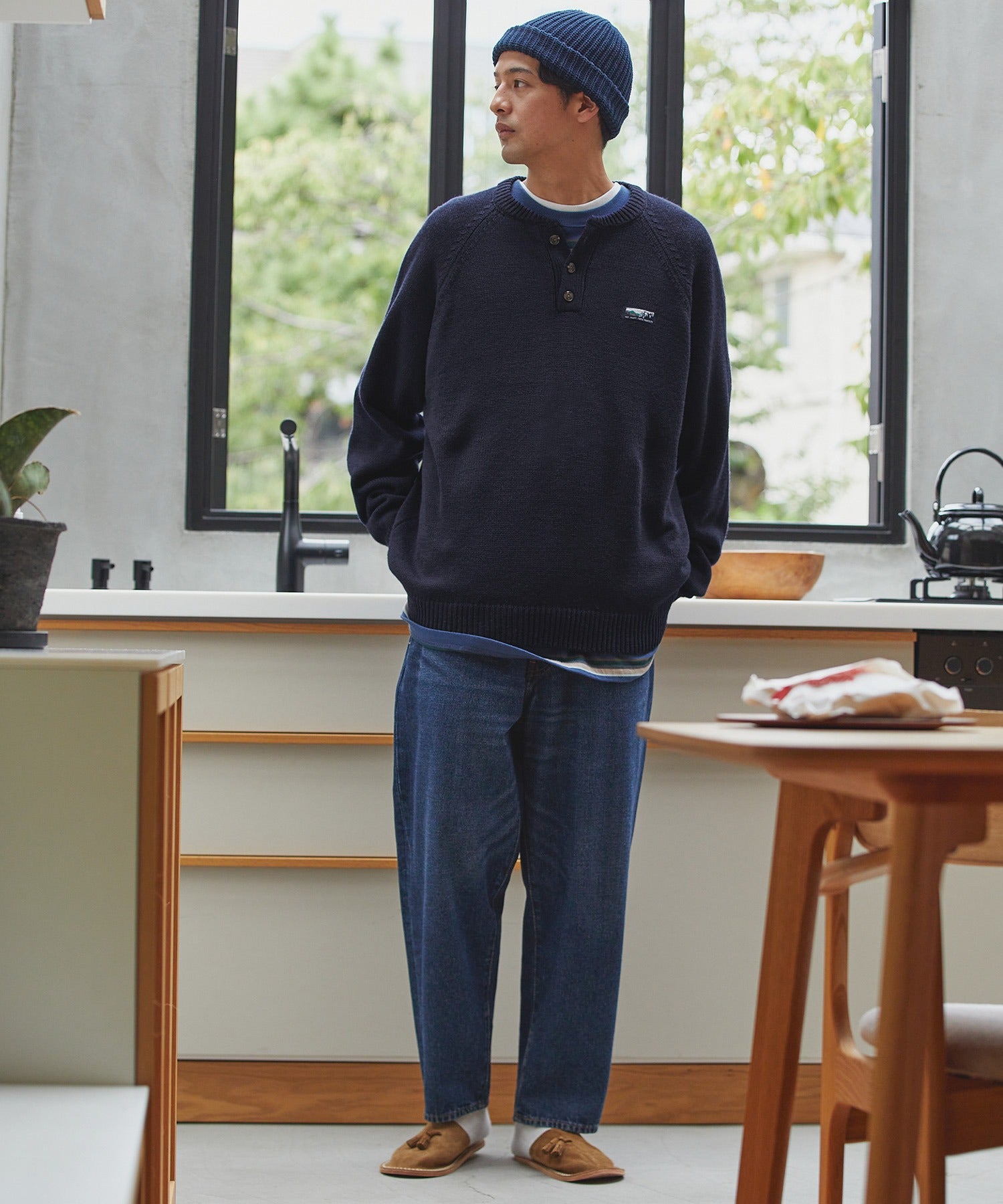 THE CRAFT CREW PRODUCTS / 抗毛球 羅紋針織衫