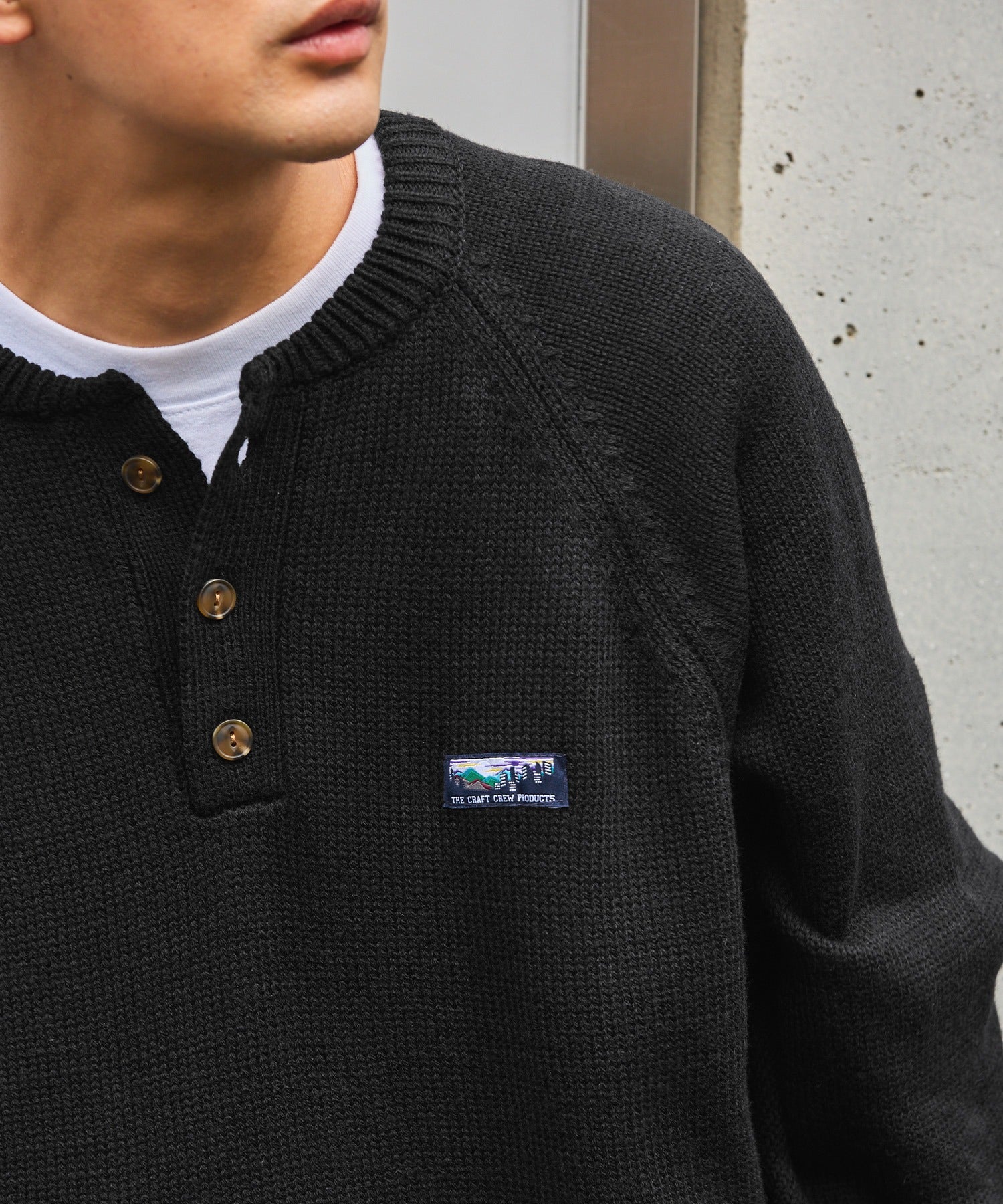 THE CRAFT CREW PRODUCTS / 抗毛球 羅紋針織衫