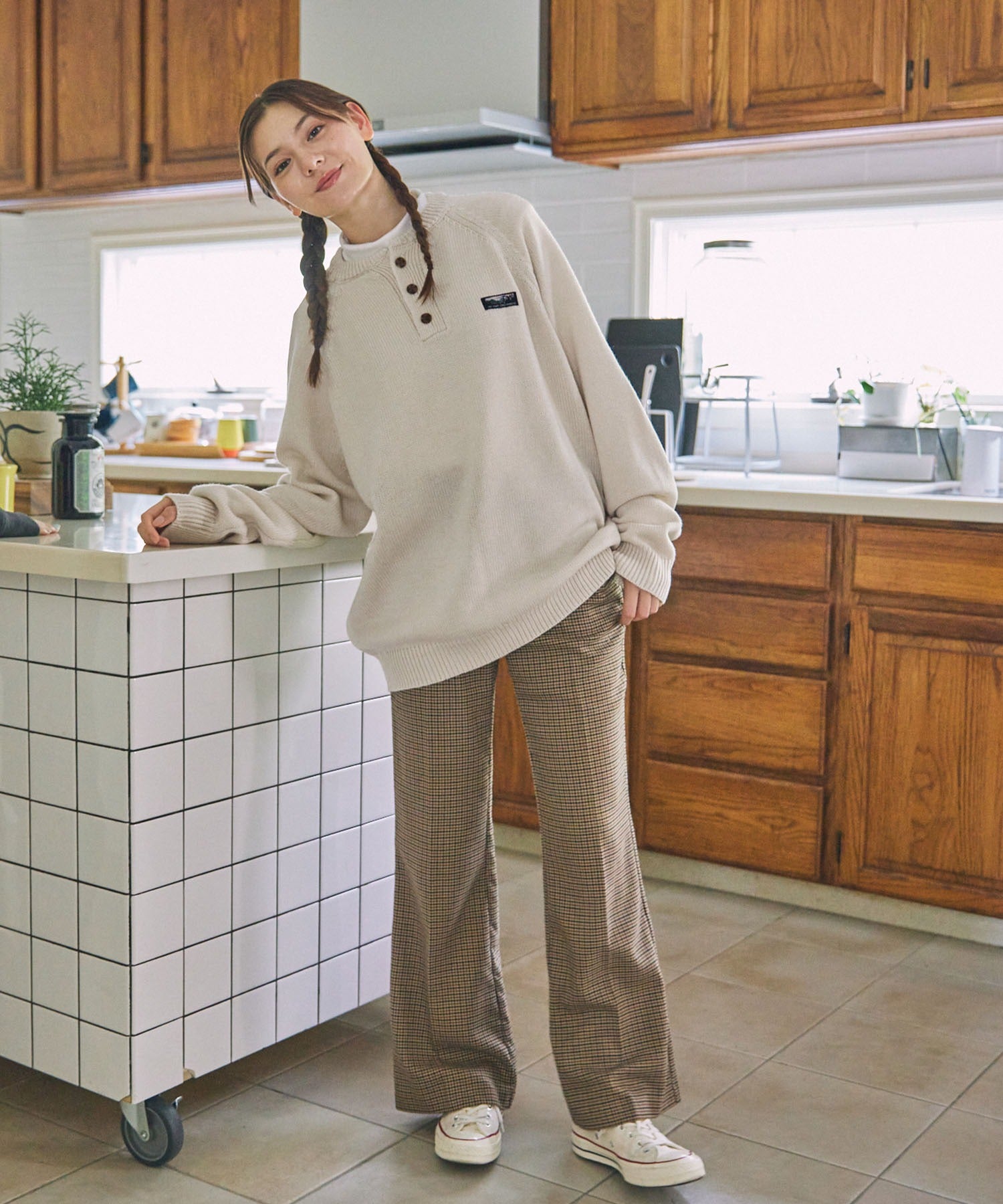 THE CRAFT CREW PRODUCTS / 抗毛球 羅紋針織衫