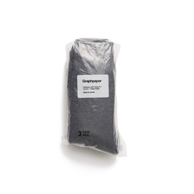 Graphpaper 3-Pack Socks / 襪子三件組