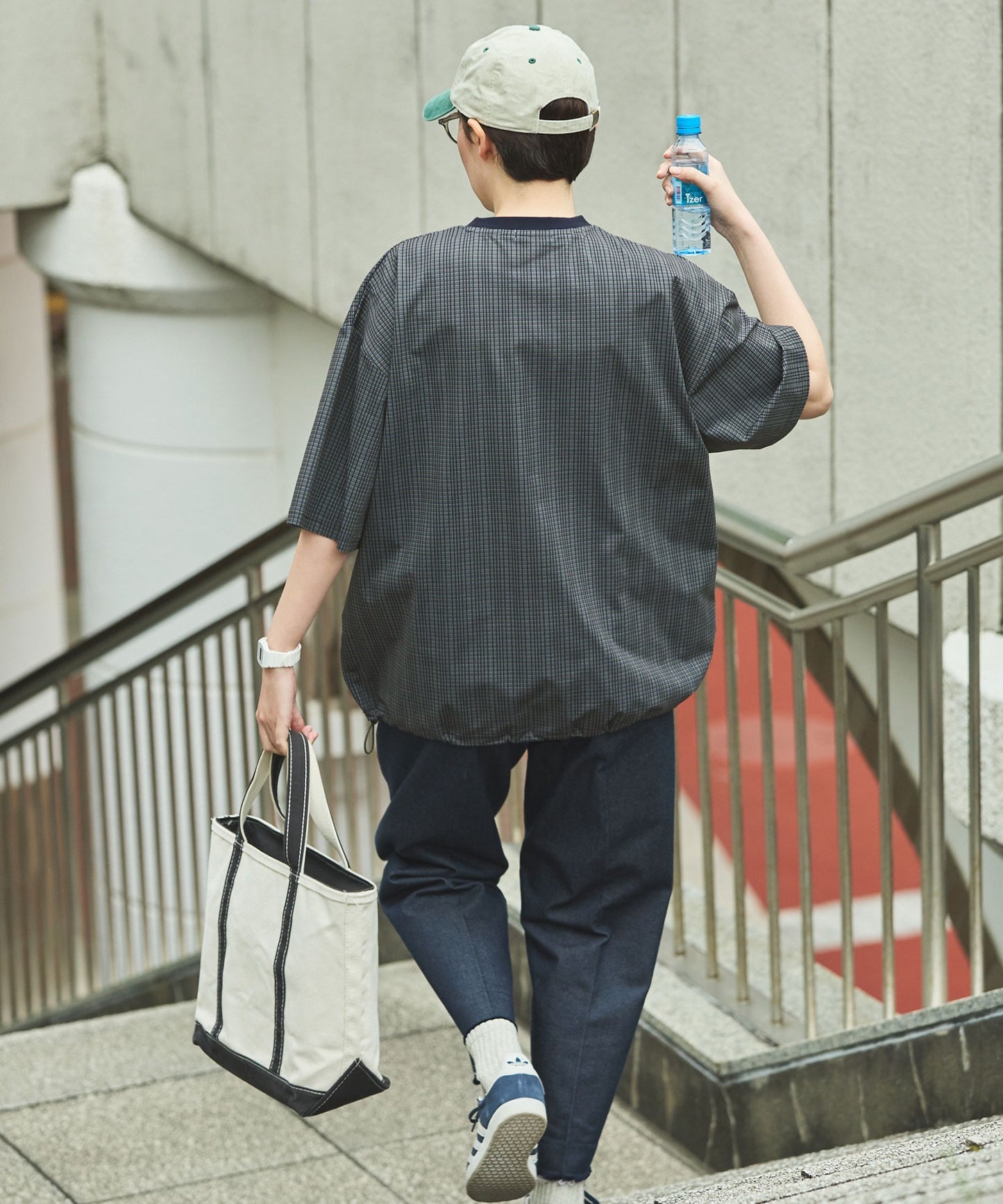 THE CRAFT CREW PRODUCTS TECH FABRIC / 涼感速乾 抽繩下擺 口袋短袖T恤
