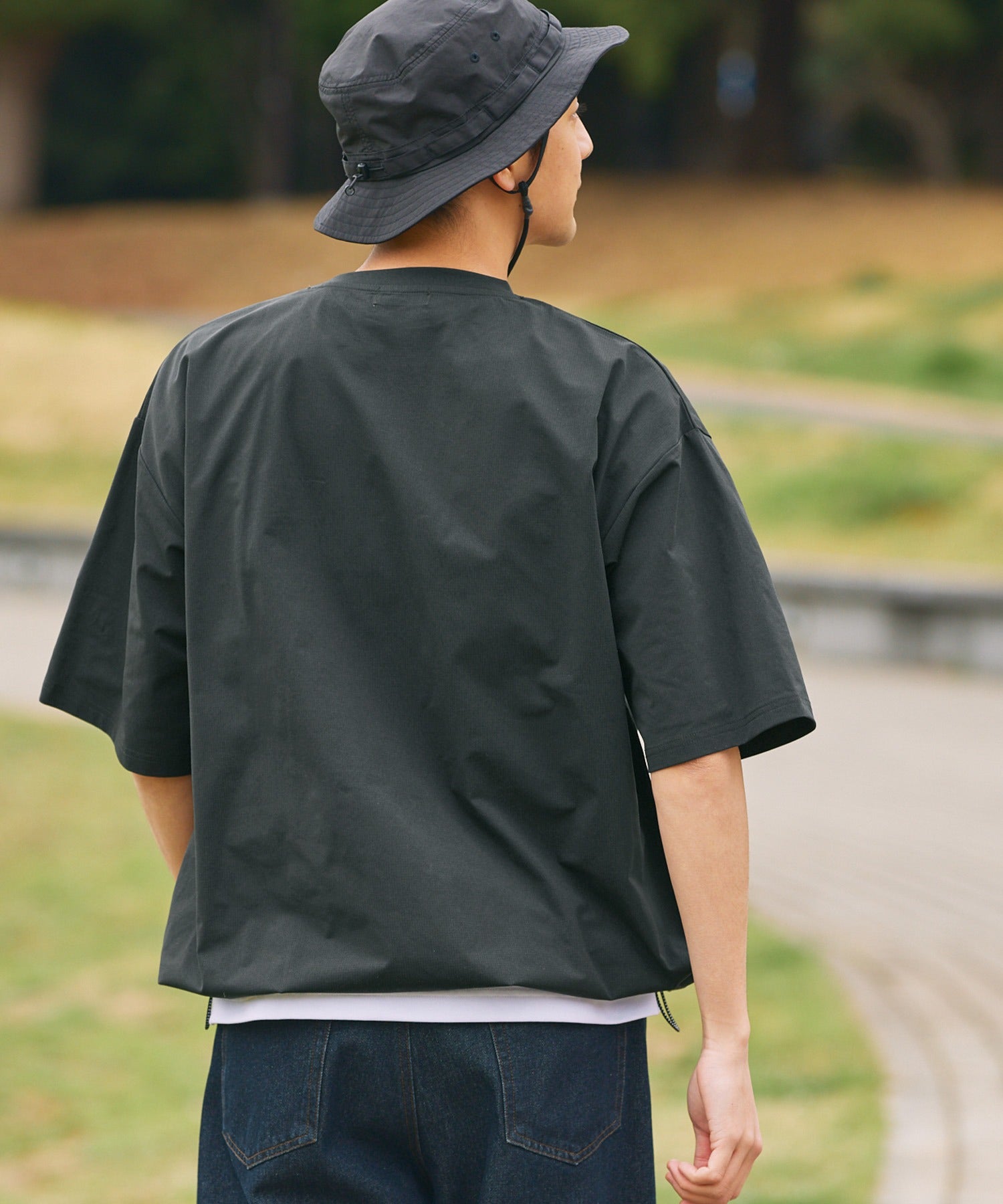 THE CRAFT CREW PRODUCTS / 涼感抽繩 短袖T恤
