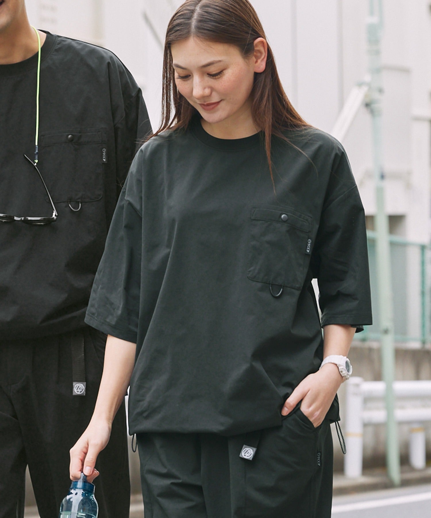 THE CRAFT CREW PRODUCTS / 涼感抽繩 短袖T恤