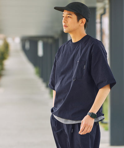 THE CRAFT CREW PRODUCTS / 涼感抽繩 短袖T恤