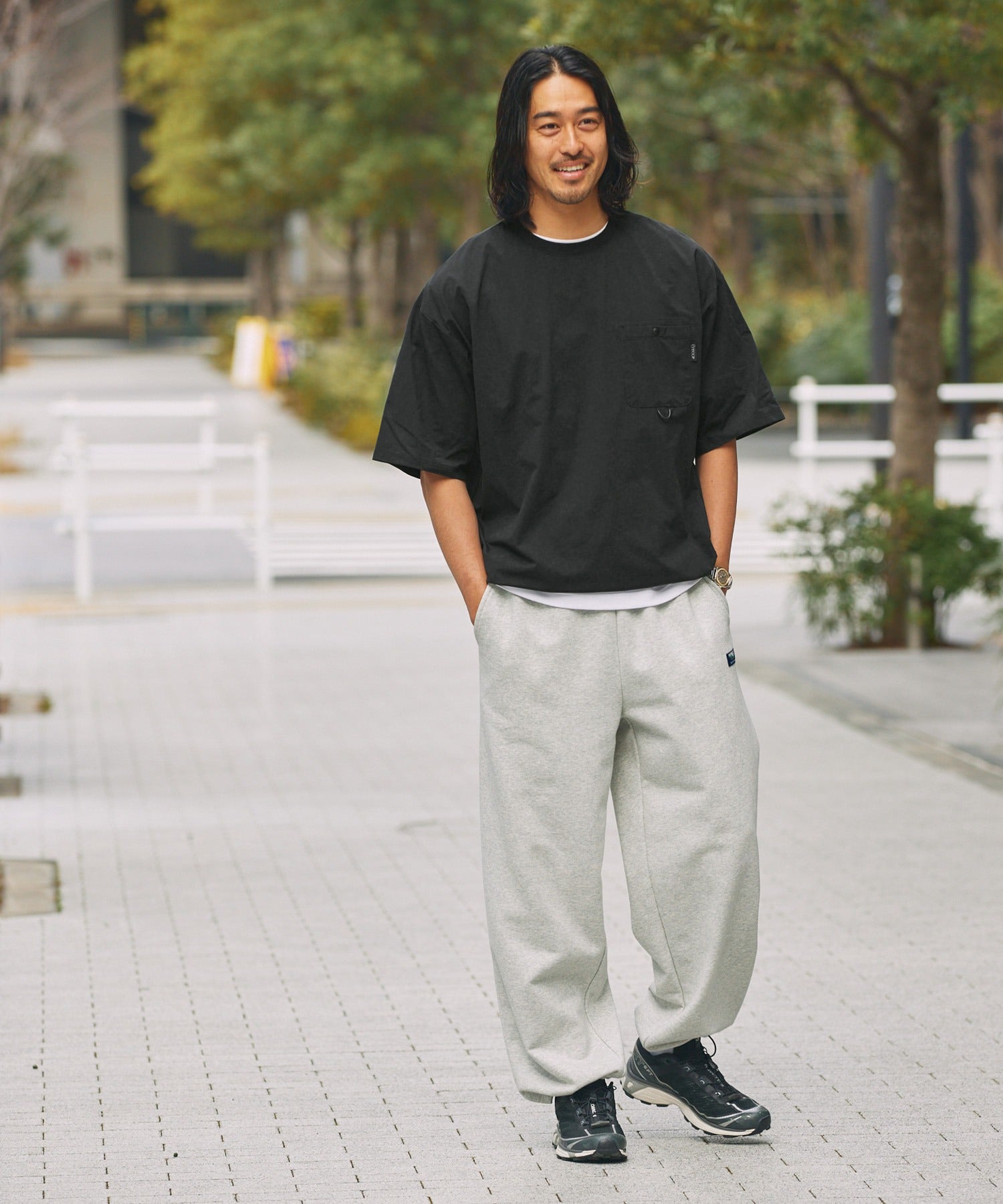 THE CRAFT CREW PRODUCTS / 涼感抽繩 短袖T恤