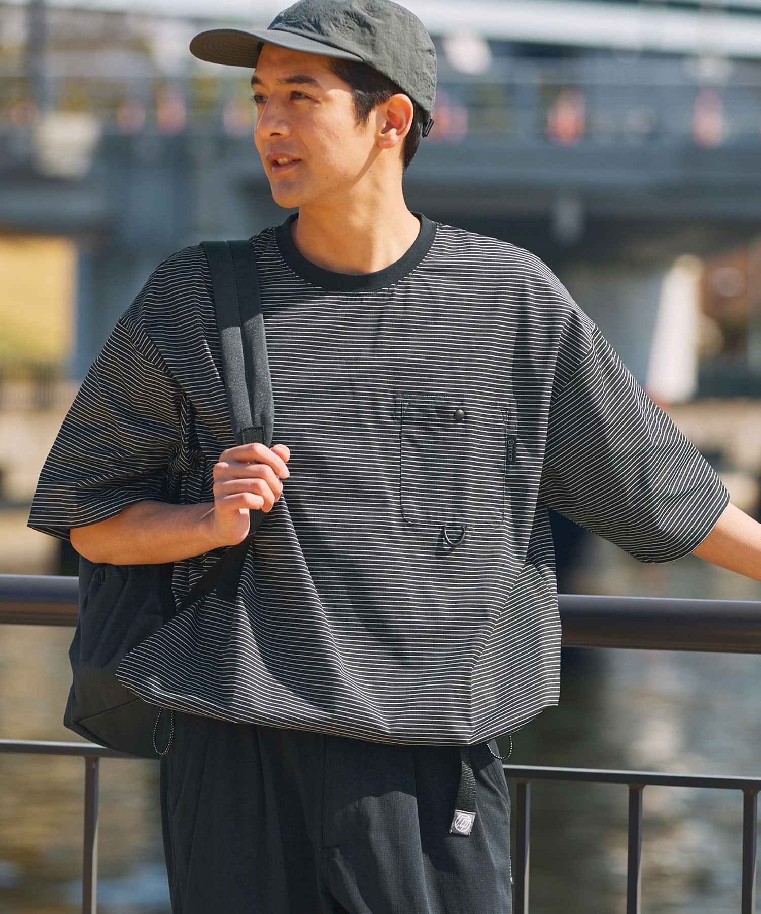 THE CRAFT CREW PRODUCTS / 涼感抽繩 短袖T恤
