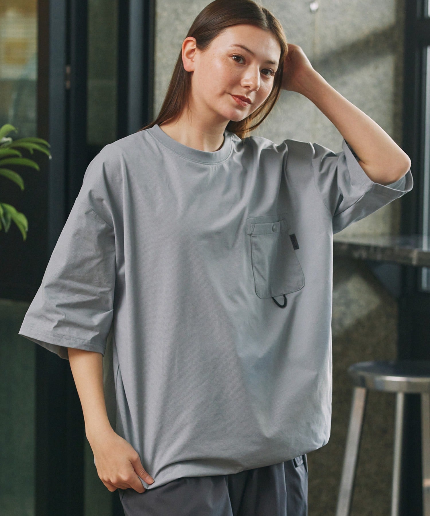 THE CRAFT CREW PRODUCTS / 涼感抽繩 短袖T恤