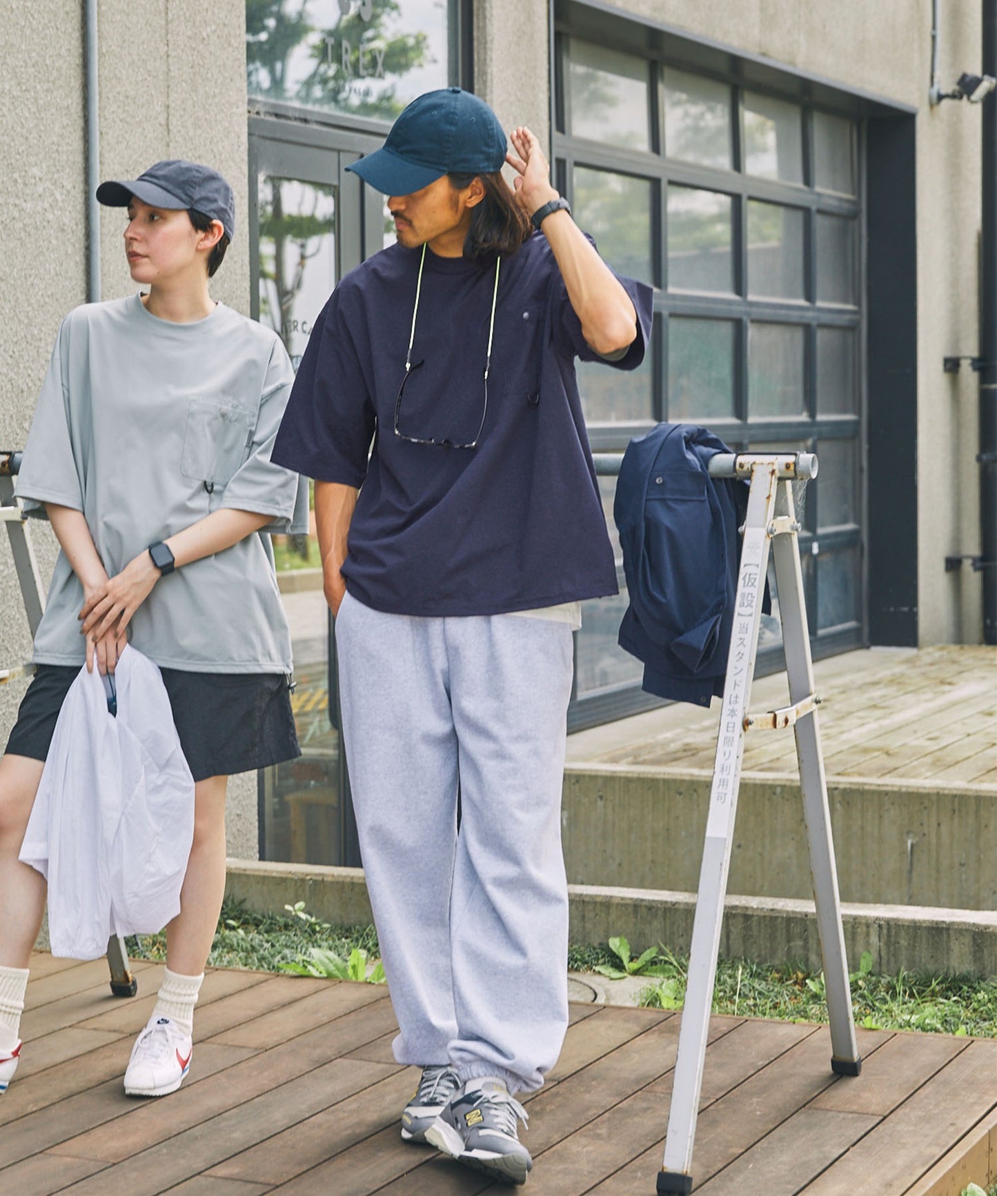 THE CRAFT CREW PRODUCTS TECH FABRIC / 涼感速乾 抽繩下擺 口袋短袖T恤
