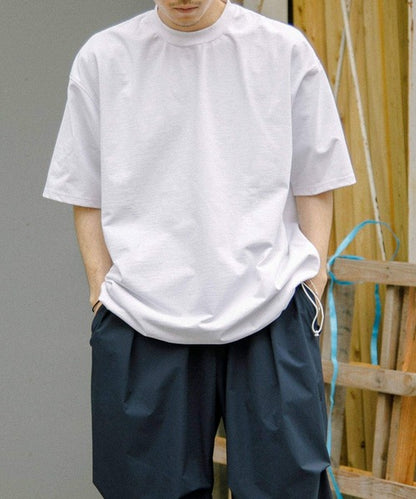 DAIWA PIER39 TECH DRAWSTRING S/S TEE / 下擺抽繩 機能 厚磅 短袖T恤