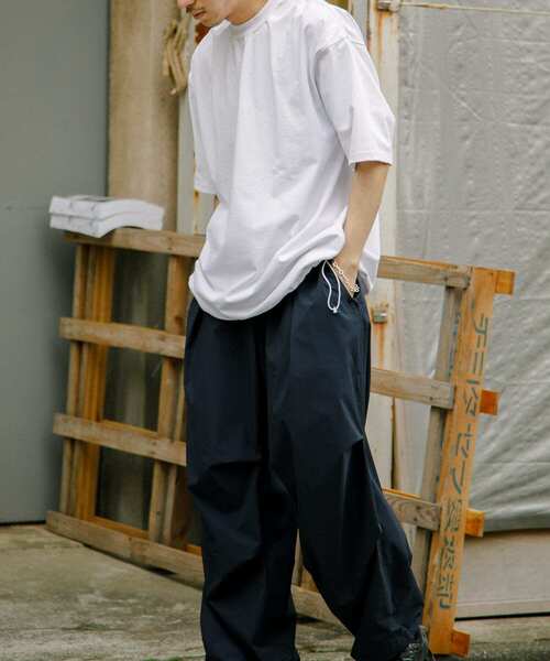 DAIWA PIER39 TECH DRAWSTRING S/S TEE / 下擺抽繩 機能 厚磅 短袖T恤