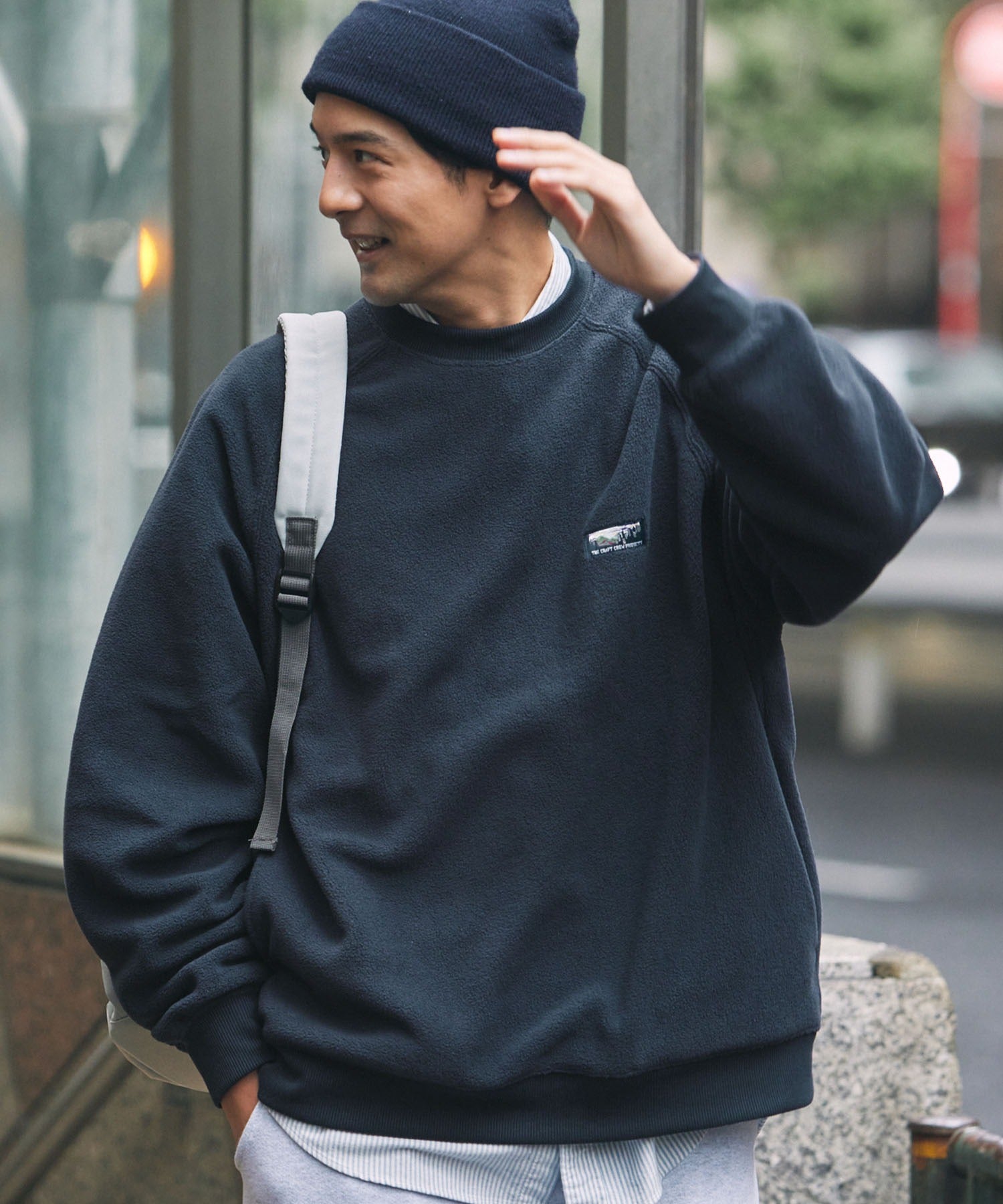 THE CRAFT CREW PRODUCTS / 口袋圓領衫