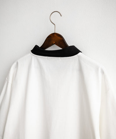 U.S. POLO ASSN. / 半拉鍊刺繡短袖 Polo 衫