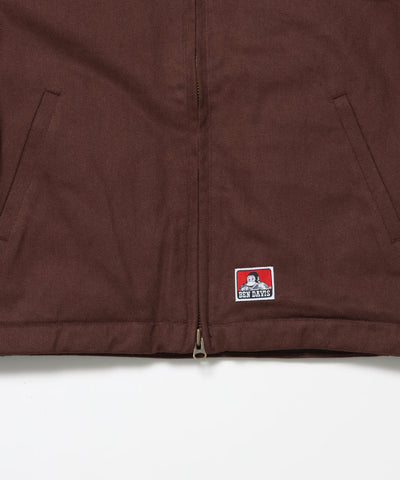 BEN DAVIS PADDED EISENHOWER JACKET / 中棉拉鍊外套