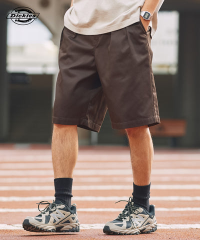 DICKIES / 別注 TC 斜紋雙摺寬版短褲