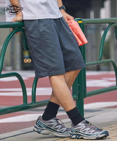 DICKIES / 別注 TC 斜紋雙摺寬版短褲