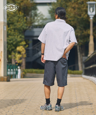 DICKIES / 別注 TC 斜紋雙摺寬版短褲