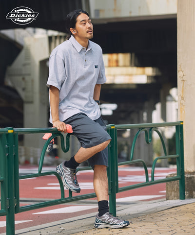DICKIES / 別注 TC 斜紋雙摺寬版短褲