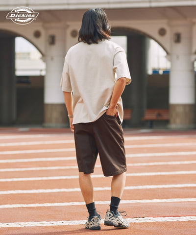 DICKIES / 別注 TC 斜紋雙摺寬版短褲