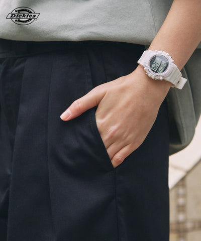DICKIES / 別注 TC 斜紋雙摺寬版短褲