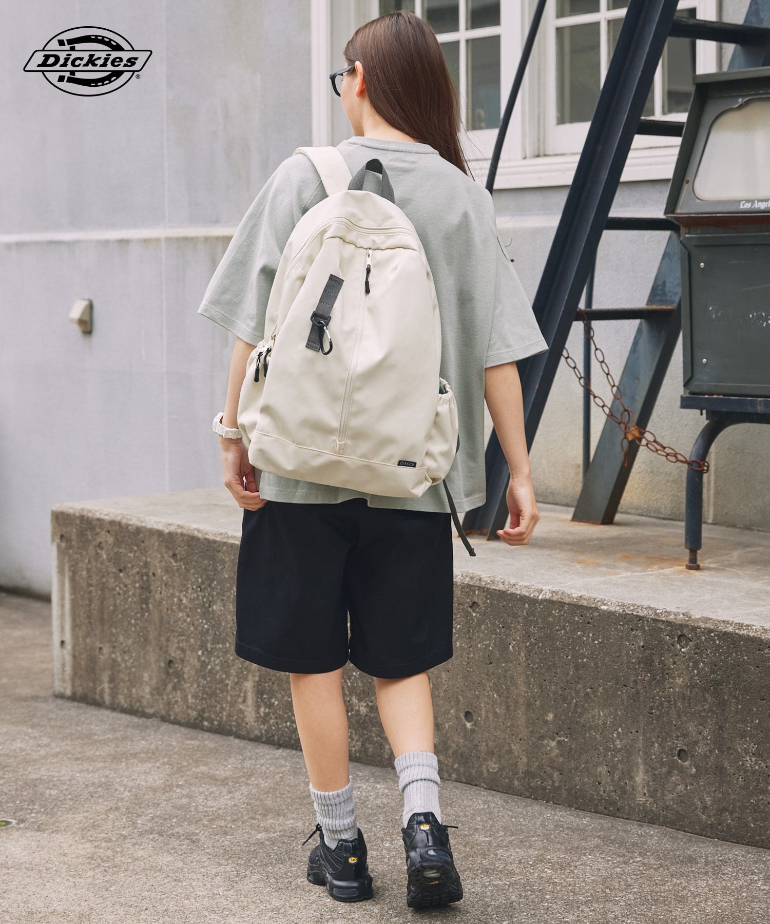 DICKIES / 別注 TC 斜紋雙摺寬版短褲