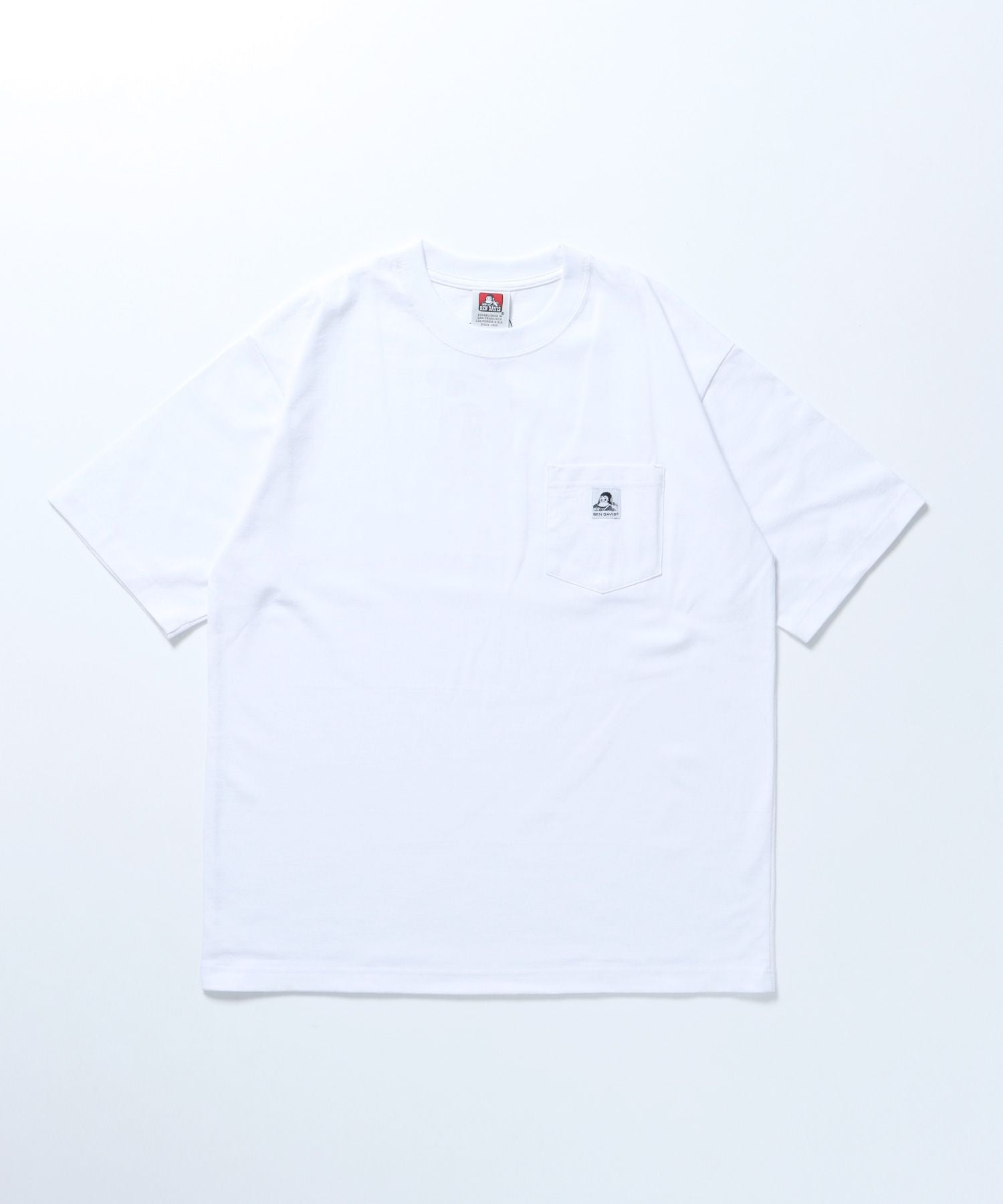 BEN DAVIS WHITE LABEL BIG POCKET TEE / 白標 口袋 短袖T恤