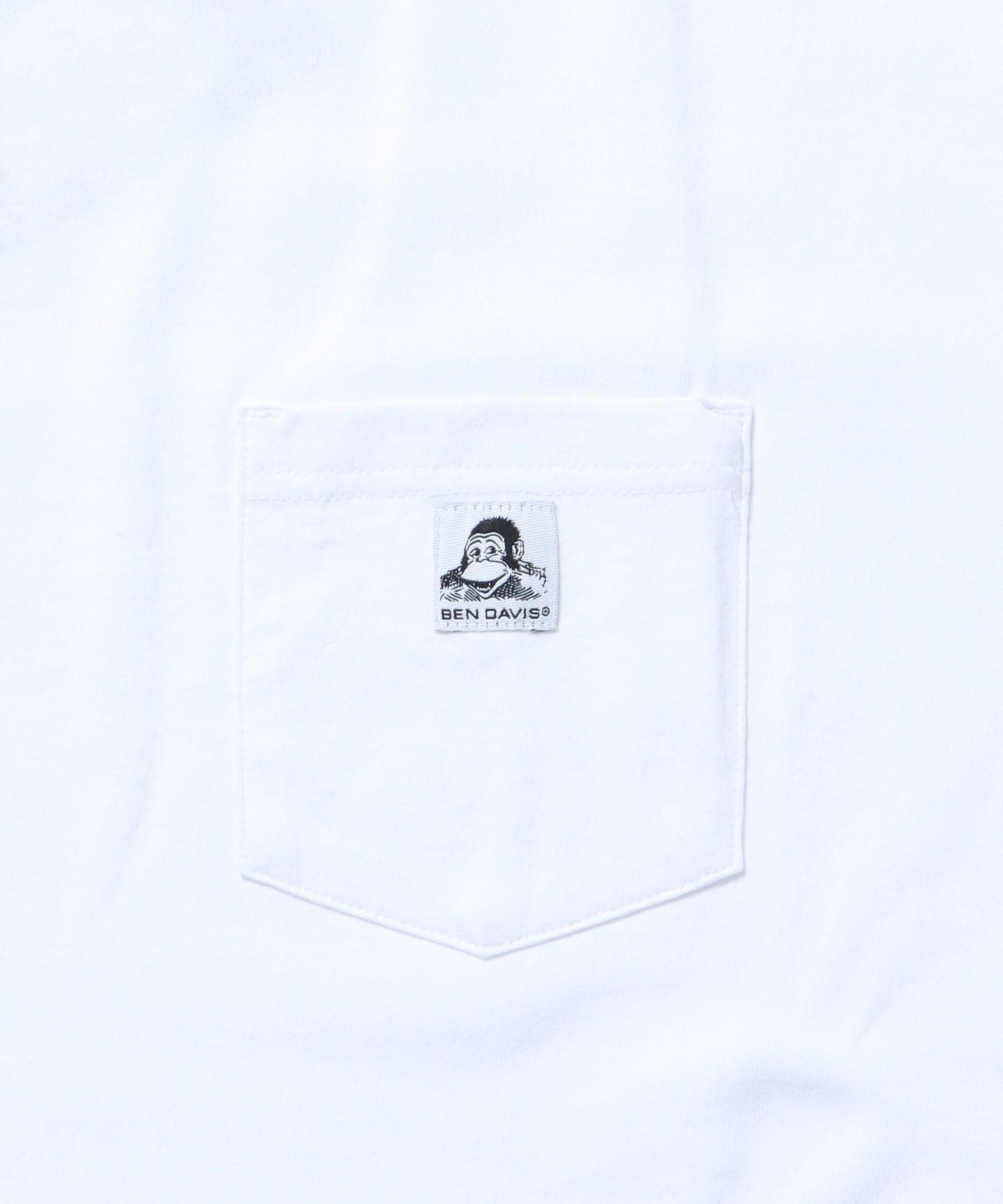 BEN DAVIS WHITE LABEL BIG POCKET TEE / 白標 口袋 短袖T恤