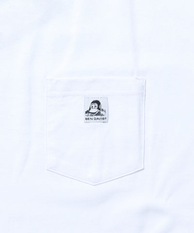 BEN DAVIS WHITE LABEL BIG POCKET TEE / 白標 口袋 短袖T恤