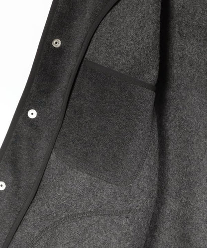 DANTON / 無領雙面搖粒絨 外套