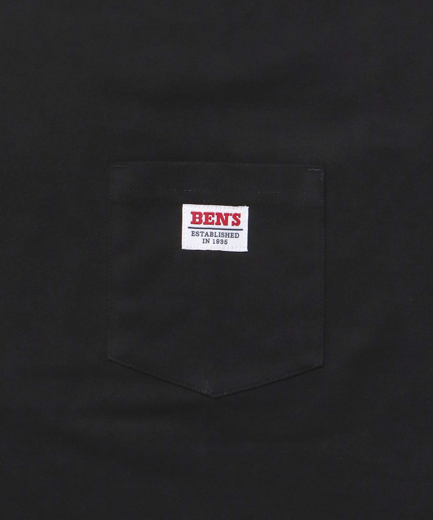 BEN DAVIS BIG POCKET TEE  / 復古小標 重磅口袋 短袖T恤