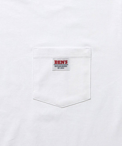 BEN DAVIS BIG POCKET TEE  / 復古小標 重磅口袋 短袖T恤