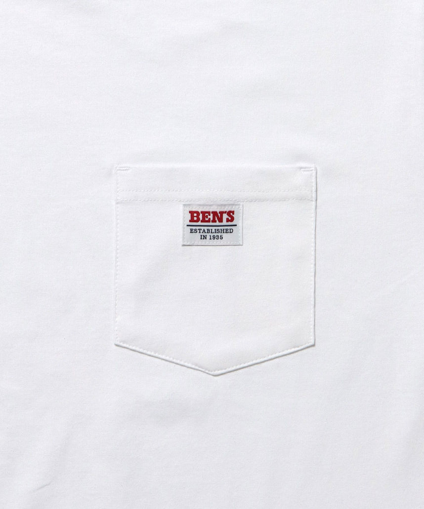 BEN DAVIS BIG POCKET TEE  / 復古小標 重磅口袋 短袖T恤